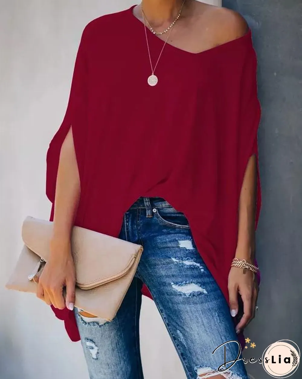 Rommy Bat Sleeve T-shirt