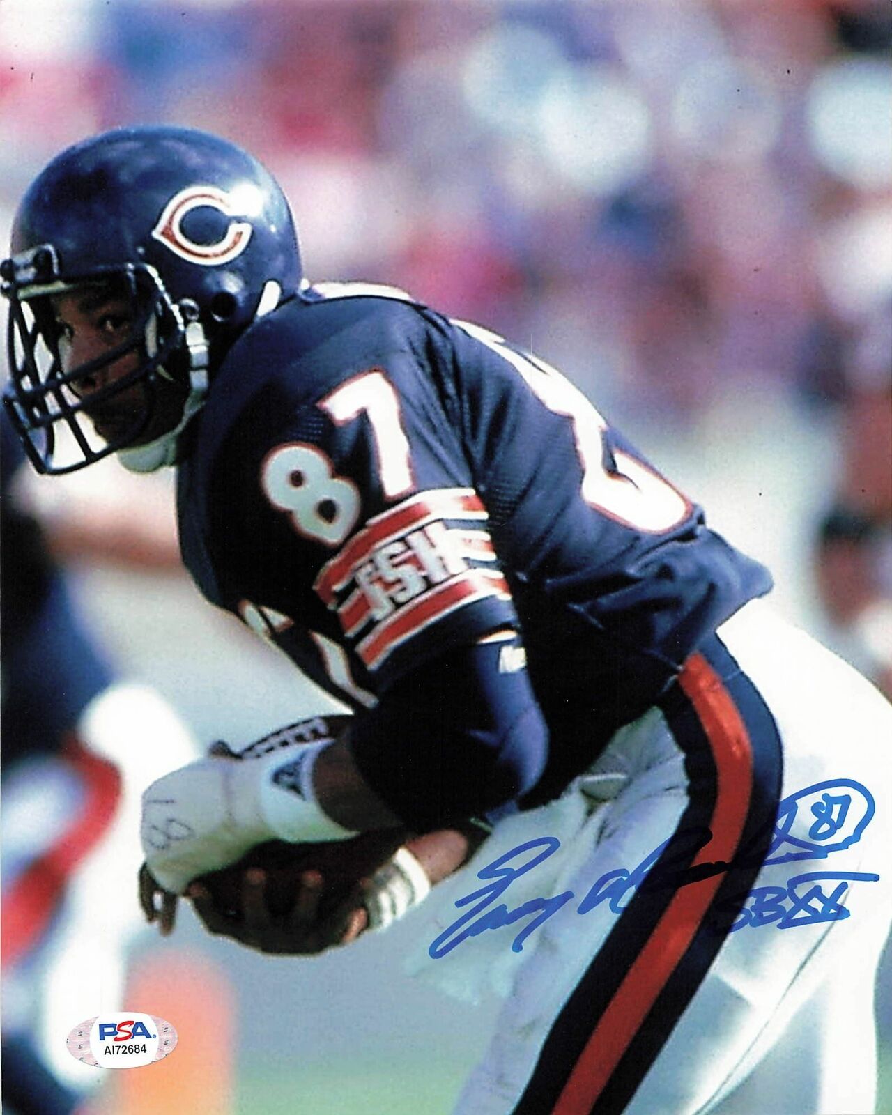 EMERY MOOREHEAD Signed 8x10 Photo Poster painting PSA/DNA Chicago Bears Autographed