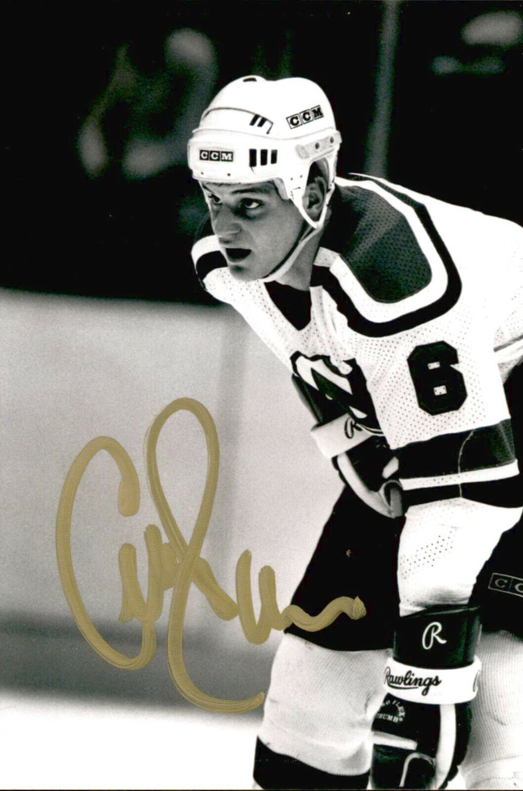 Craig Wolanin SIGNED autographed 4x6 Photo Poster painting NEW JERSEY DEVILS #6