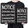 Notice - Vintage Metal Signs(12*16Inch) - Bar