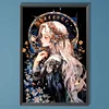 (40*60cm)Girl - Full Round Drill Diamond Painting