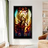 （Big Size)Ares Angel Girl Glass Painting-Paint by Numbers Acrylic Painting 40*70CM