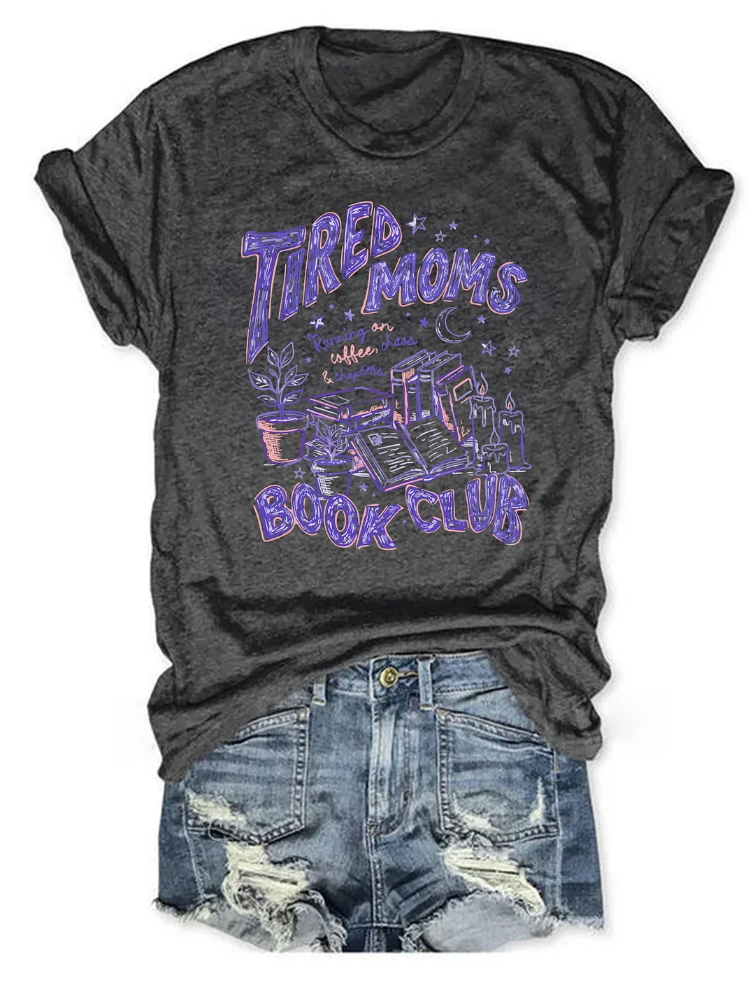 Tired Moms Book Club T-shirt