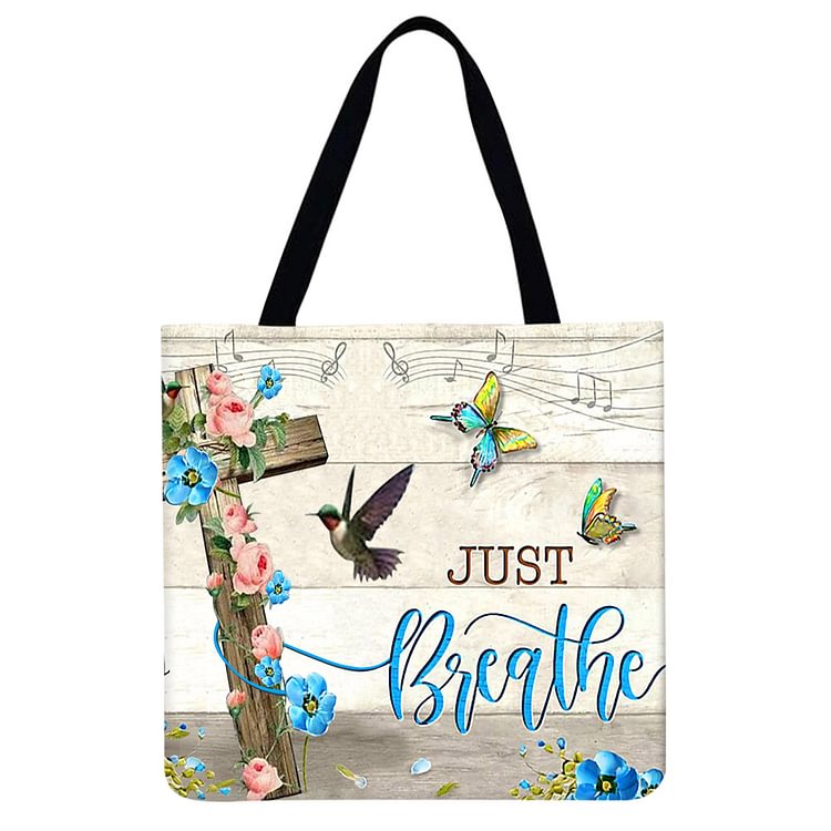 Flowers - Linen Tote Bag