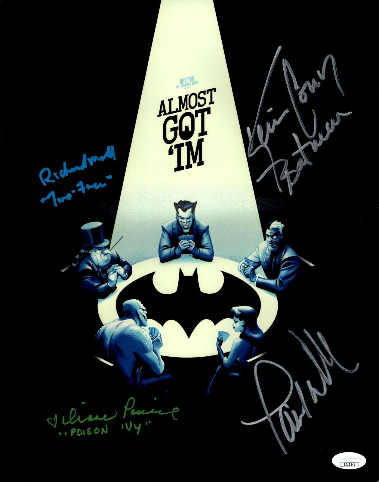 KEVIN CONROY X4 Cast Signed 11x14 Photo Poster painting BATMAN ANIMATED SERIES Autograph JSA COA