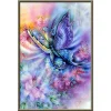 Flower butterfly | Full Round Diamond Painting Kits