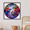 Hummingbird Glass Painting-Paint by Numbers Acrylic Painting 40*40CM(HOT)