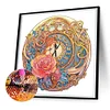 Clock Flower Girl - Crystal Rhinestone Diamond Painting