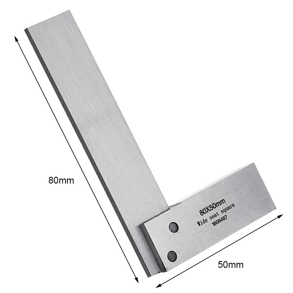 

Machinist Square 90 Degree Right Angle Ruler for Engineer Precision Measure, 100×63mm, 501 Original