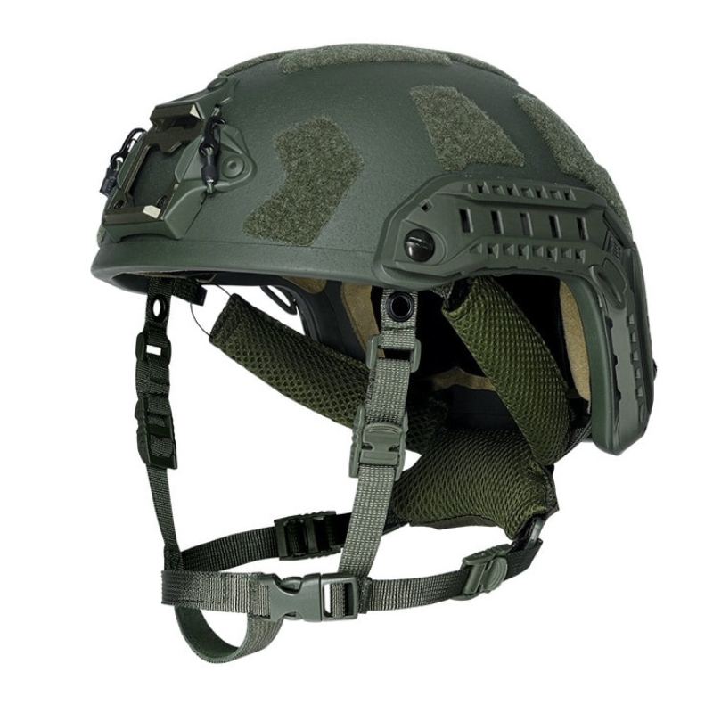 Only 2.43 lbs FAST Level IV Ultralight Tactical Helmet 7.62*51mm High Cut Ballistic Helmet