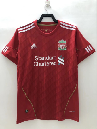 2010-2011 Retro Liverpool Home Football Shirt Thai Quality