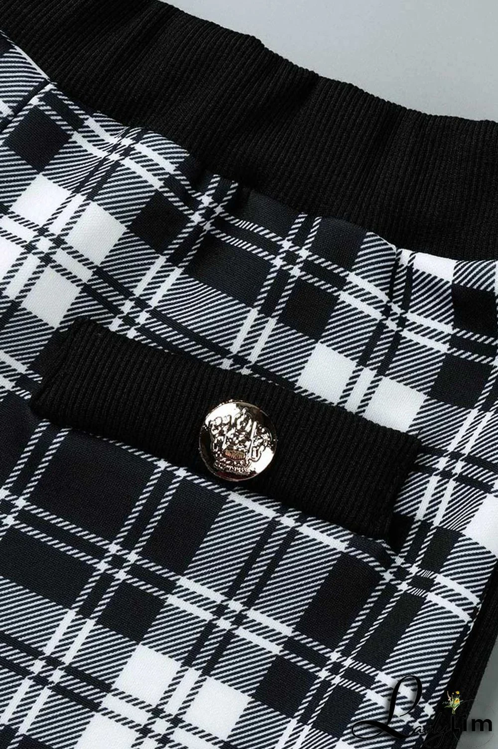 Pink Fashion Casual Print Patchwork Long Sleeve Two Pieces