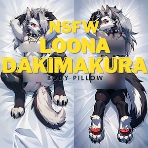 pornhint Pornhint nsfw loona bodypillow, mature bodypillow design, nsfw dakimakura, Dakimakura, Furry Dakimakura, Furry Body Pillow, loona dakimakura,