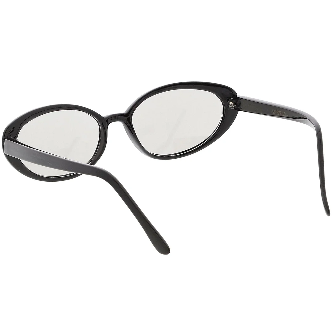 True Vintage Cat Eye Color Tinted Lens Oval glasses 51mm