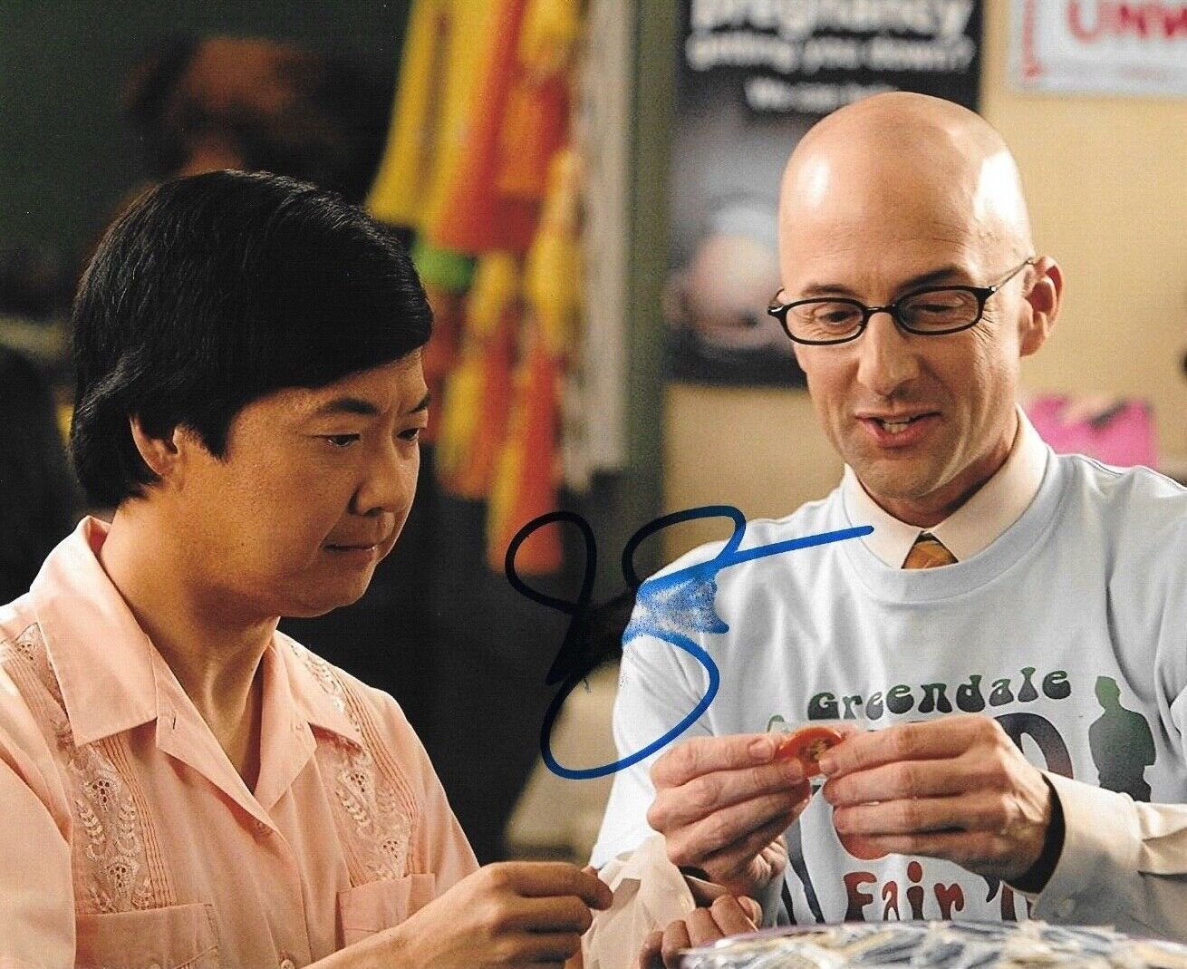 * JIM RASH * signed autographed 8x10 Photo Poster painting * COMMUNITY * COA * 1