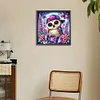 Diamond Painting-DIY Full Round Drill Cool Owl