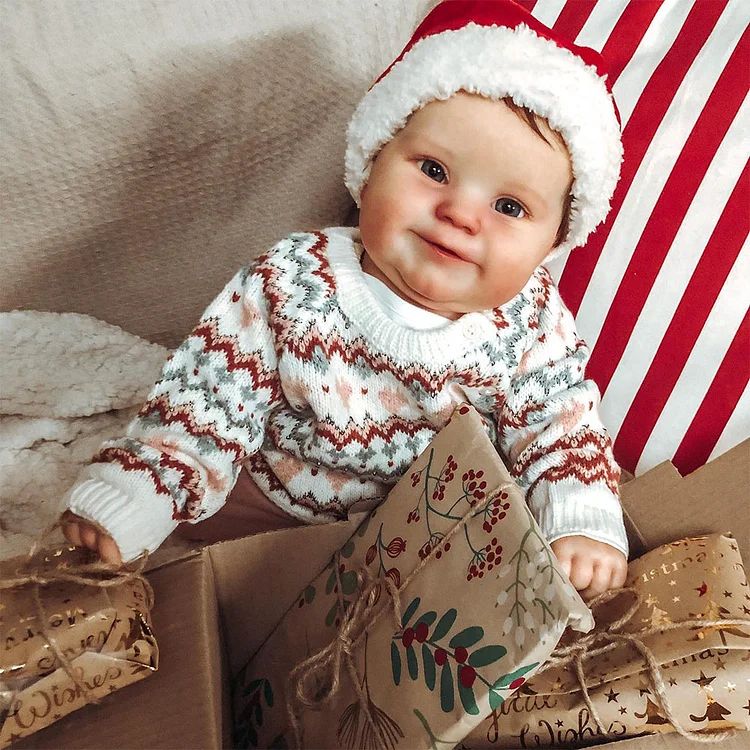 🎄[Special Christmas] Real Lifelike Soft Weighted Body Reborn Toddler Girl Doll Bertha Realistic Dolls Best Gift Ideas  RSAW-Rebornartdoll®