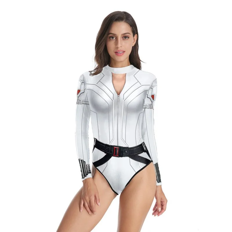 Black Widow Cosplay Halloween Costumes-elleschic