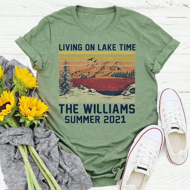 2021 Summer life T-shirt Tee - 01513-Annaletters