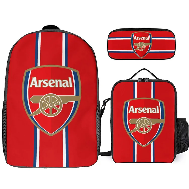 Arsenal Student Schulranzen Lunchbag Stifttasche Kombination