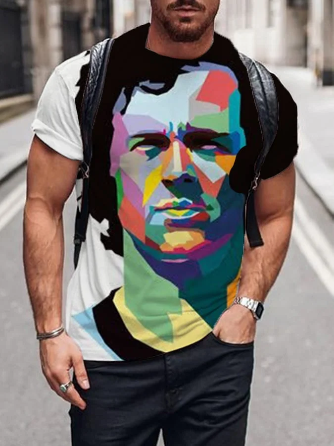 Men's RIP Beckenbauer Print T-Shirt