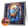 Diamond Painting-DIY Full Round Drill Christmas Elk