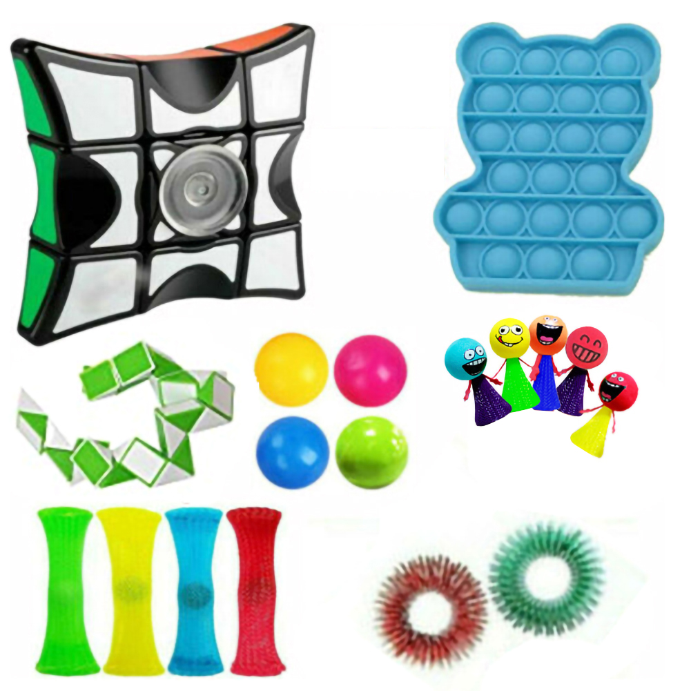 

18pcs Sensory Fidget Toys Set, 501 Original