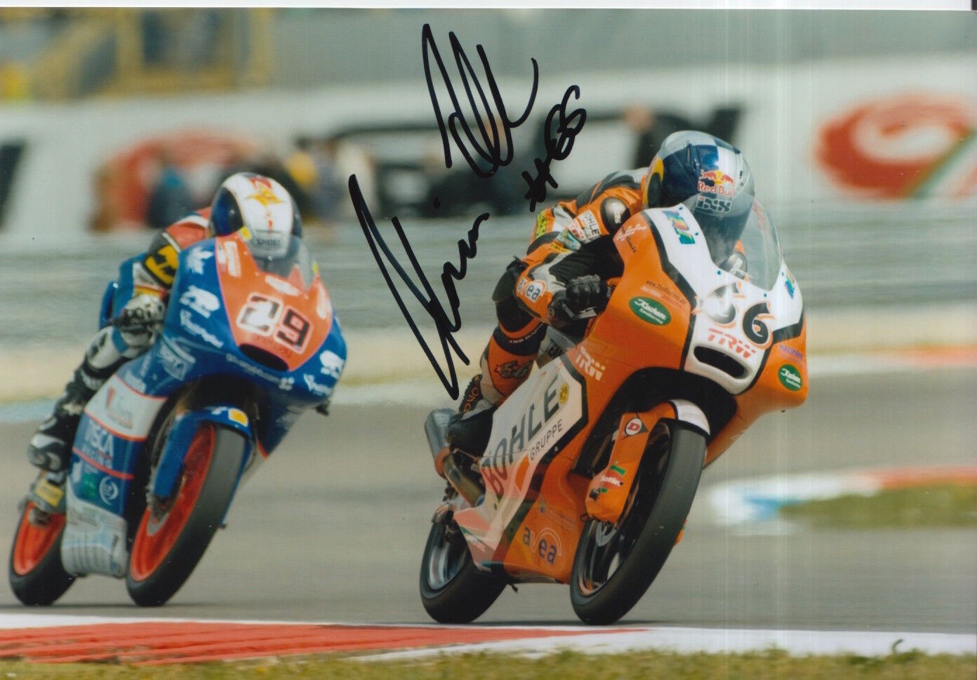 Florian Alt Hand Signed 7x5 Photo Poster painting Kiefer Racing Moto3 MotoGP 9.