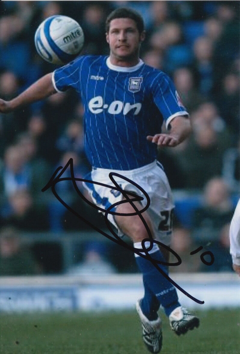 IPSWICH TOWN HAND SIGNED DAVID NORRIS 6X4 Photo Poster painting 3.