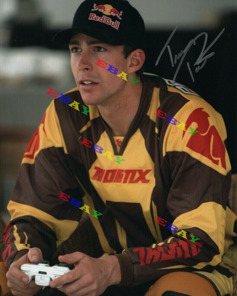 TRAVIS PASTRANA RED BULL Signed Autographed 8x10 Photo Poster painting Reprint