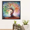 Tree Girl-Special Shaped Diamond Painting