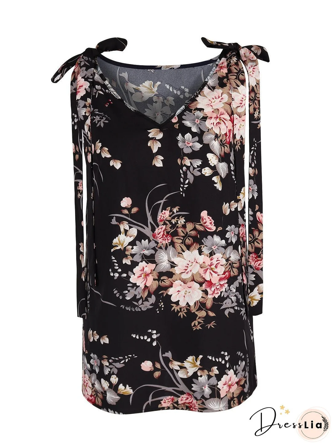 Women's Tank Tops Casual Floral Print V-Neck Sleeveless Tank Top