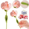 (Finished Product)Crochet Carnation Artificial Carnation Exquisite Aesthetic for Gift Home Office Decor