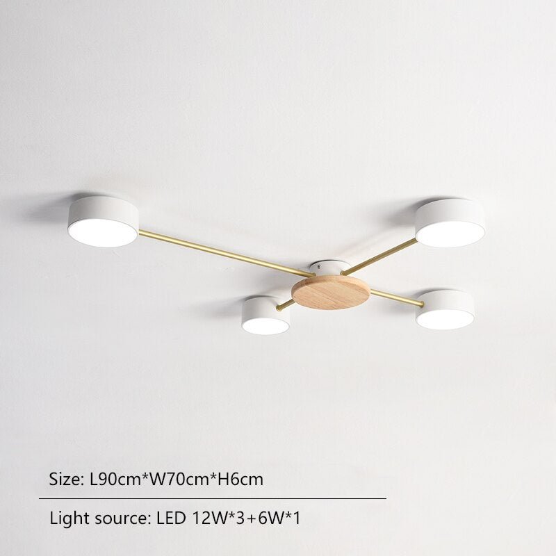 Modern lustre led ceiling chandelier modern luxury lotus for living/dining room kitchen bedroom lamp art deco lighting fixtures
