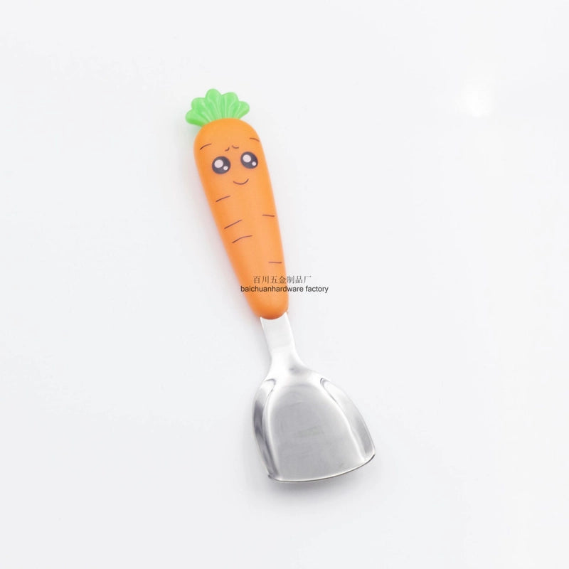 Cute Carrot Stainless Steel Tableware 1 Piece
