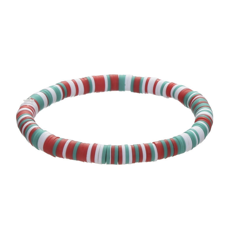 Christmas Bracelet Santa Claus Christmas Tree Peach Heart Snowflake Soft Bracelet