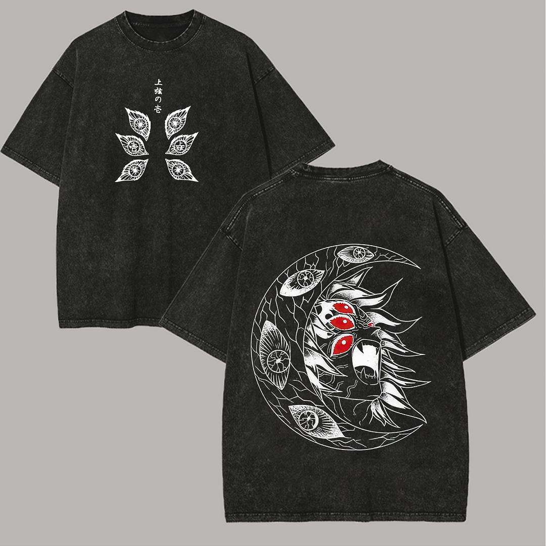 Demon Slayer Printed Unisex Washed T-Shirt