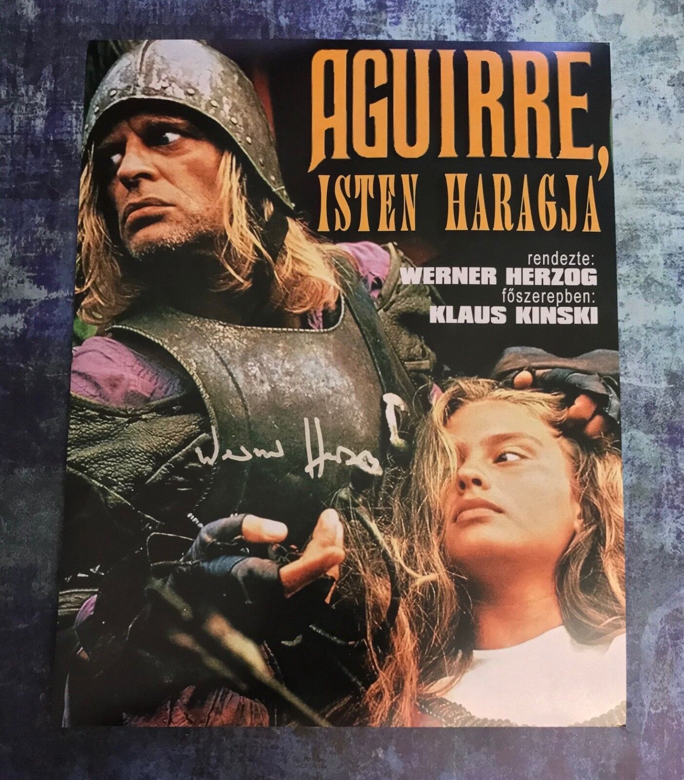 GFA Aquirre, the Wrath of God * WERNER HERZOG * Signed 11x14 Photo Poster painting PROOF W4 COA