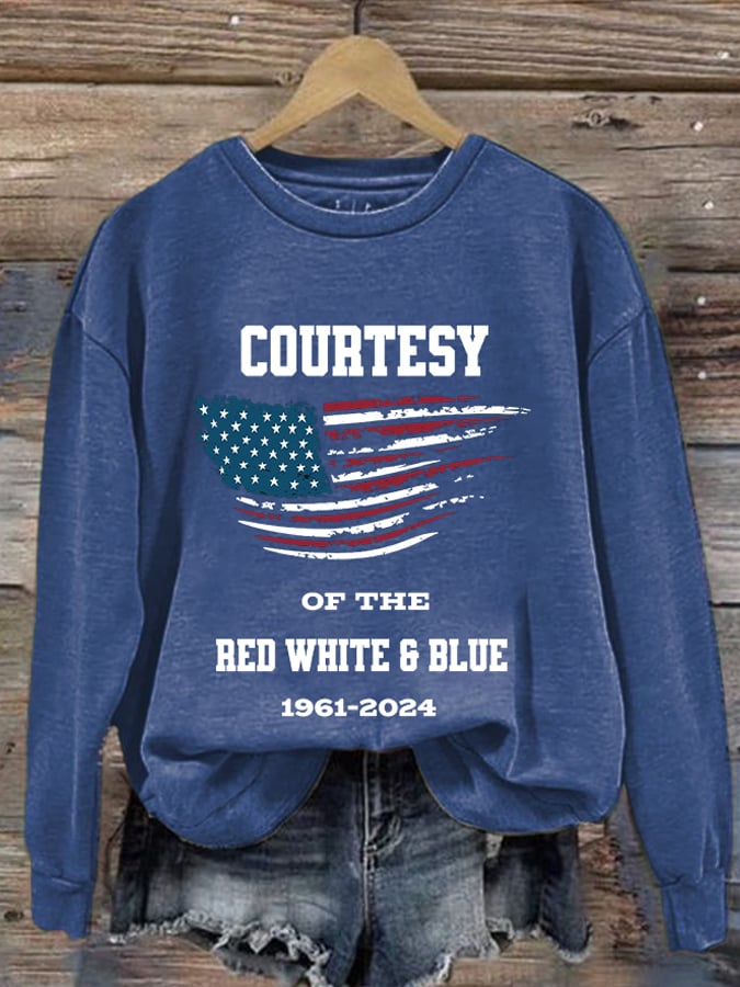Women's Casual Print Long Sleeve Sweatshirt
