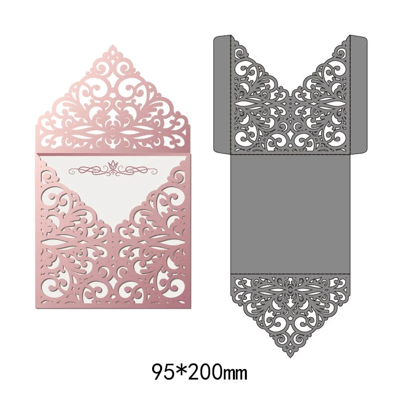 2019 New Style Lace Flower Border Metal Cutting Dies Stencils for DIY Scrapbooking Decorative Crafts Embossing Paper Cards Cut 515-1