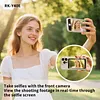 Phone Vlog Selfie Monitor Screen Magnetic Back Camera Monitor with Remote Control 3 Levels of Brightness Compatible for Android & iPhone