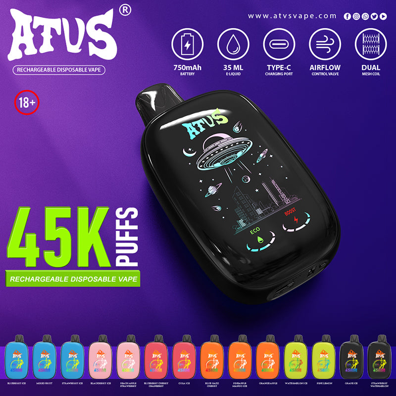 ATVS 45000 Puffs Disposable Vape Wholesale ATVS OPVape