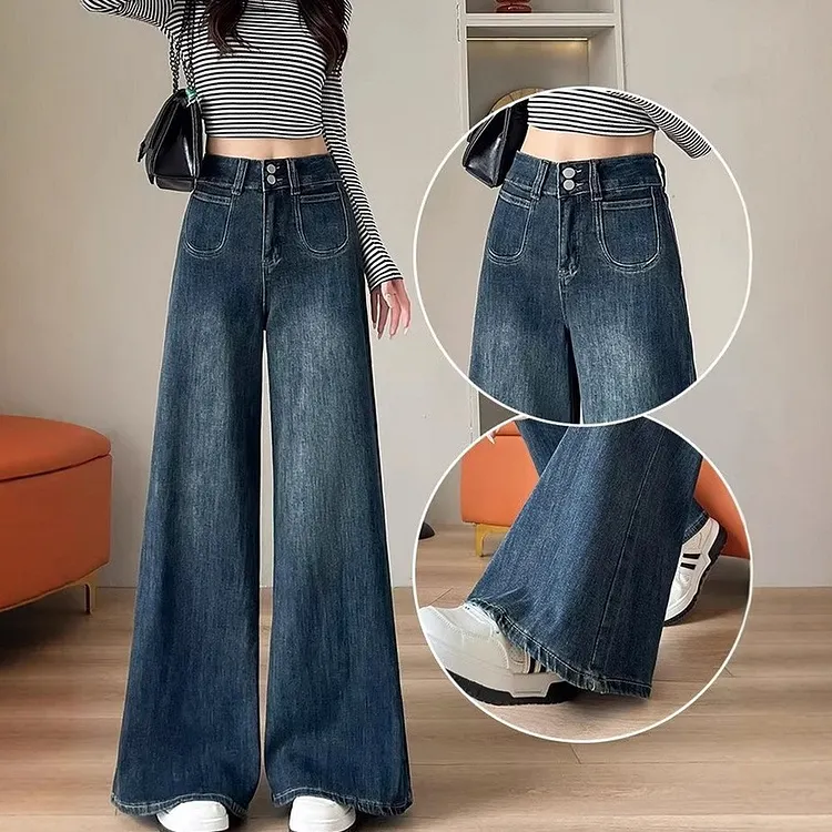 Men's Loose Fit Denim Shirt for Spring and Summer
