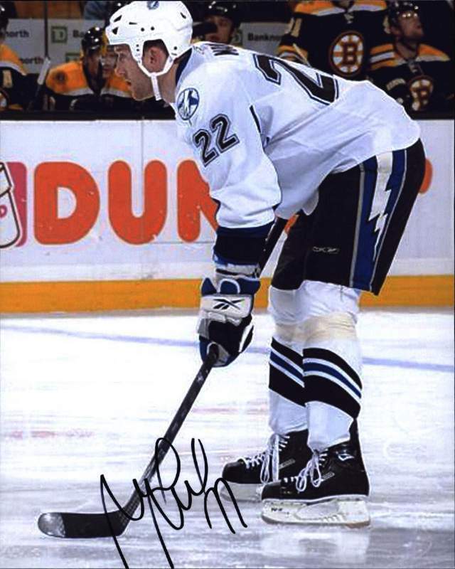 Marek Malik signed NHL hockey 8x10 Photo Poster painting W/Cert Autographed A0005