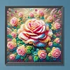 DIY Partial Special Shaped Drill Diamond Painting-Flower