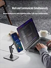 All-aluminum alloy phone holder, 360-degree rotating, multi-functional universal Magsafe folding rotating phone holder