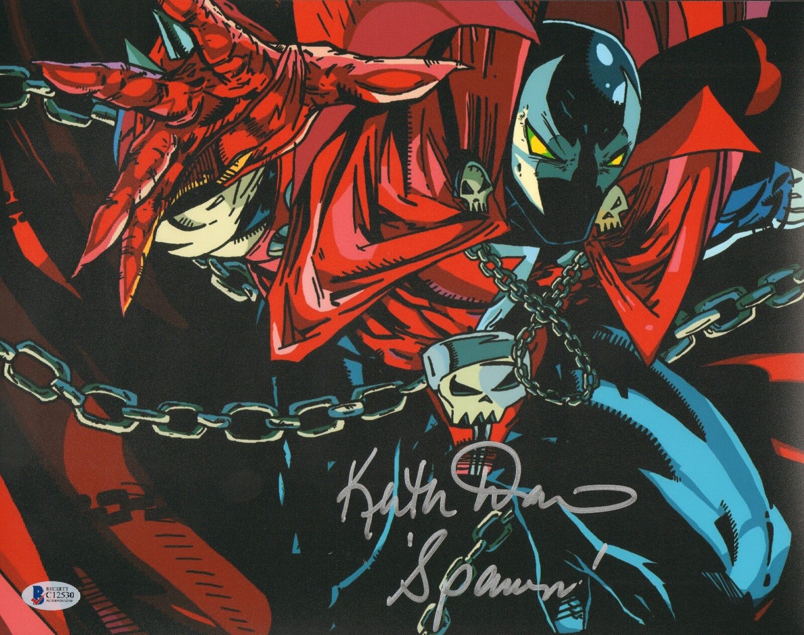 KEITH DAVID Signed Autographed SPAWN