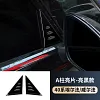 适用23-24款丰田埃尔法40系A柱亮片外饰改装威尔法三角窗装饰亮条