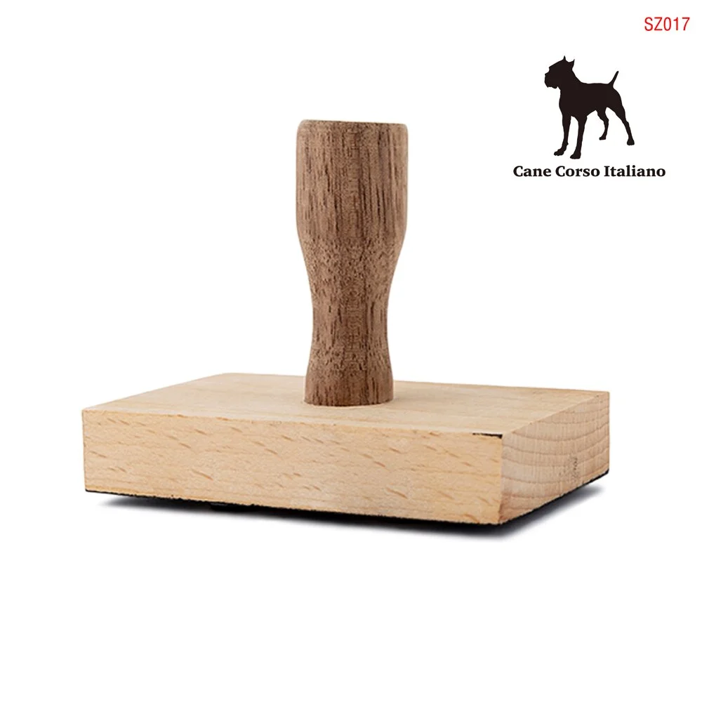 Custom Wooden Sealing Stamp Wood Hand Rubber Stamp With Wooden Handle For Letters Wedding Invitations Envelopes Gift