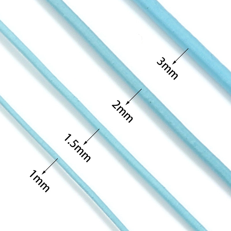 1 Piece Minimalist Solid Color Leather Rope Jewelry Accessories